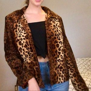 amazing cheetah print coat